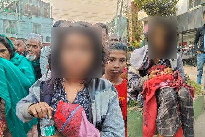 সেই মেয়েটি ফিরে গেল পরিবারের কাছে