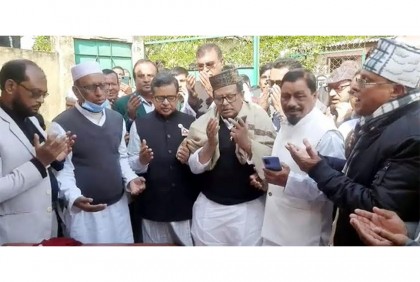 হবিগঞ্জে ভবন নির্মাণ কাজের ভিত্তিপ্রস্থর স্থাপন