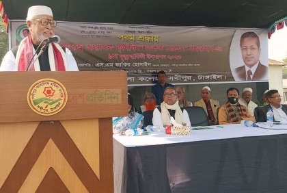 দেশকে চিনে বঙ্গবন্ধুকে চিনেছিলাম: কাদের সিদ্দিকী