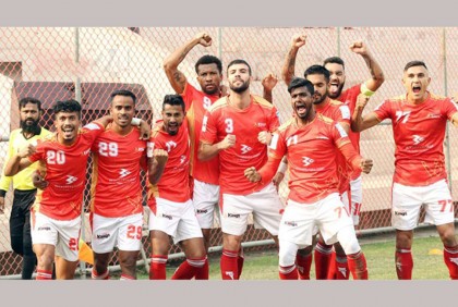 প্রিমিয়ার লিগে বসুন্ধরা কিংসের জয়রথ চলছেই