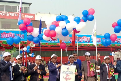 নীলফামারীতে রংপুর বিভাগীয় ক্রীড়া প্রতিযোগিতা অনুষ্ঠিত 
