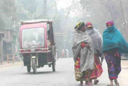 কুড়িগ্রামে বইছে মৃদু শৈত্যপ্রবাহ 