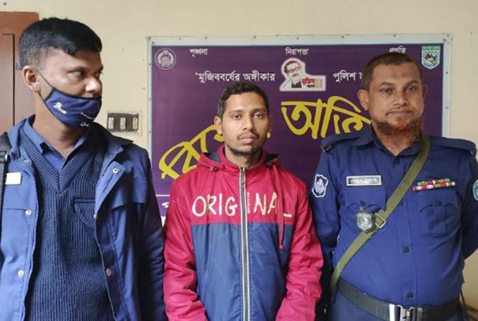 পাটগ্রামে হত্যাকাণ্ডের ঘটনায় যুবক আটক 