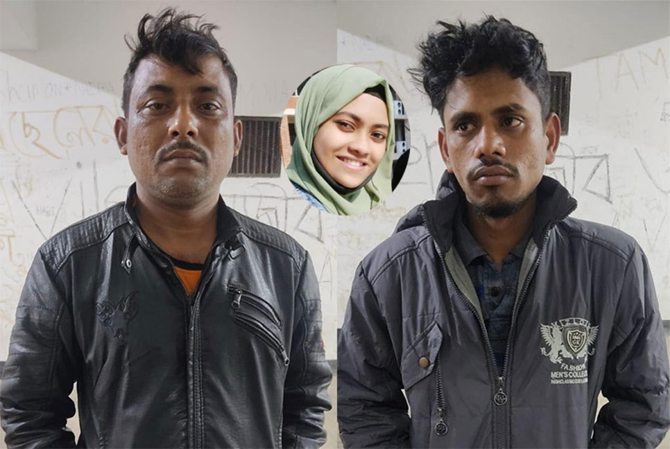 নাদিয়াকে চাপা দেওয়া সেই বাস চালক-সহকারী রিমান্ডে