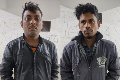 নাদিয়াকে চাপা দেওয়া বাসের চালক-সহকারী গ্রেফতার