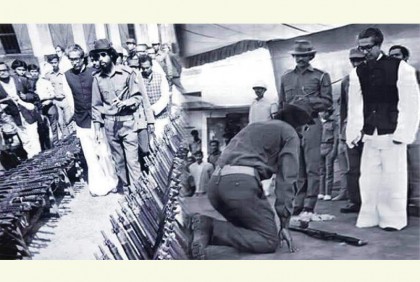 কাদেরিয়া বাহিনীর অস্ত্র জমাদানের ৫০ বছরপূর্তি কাল