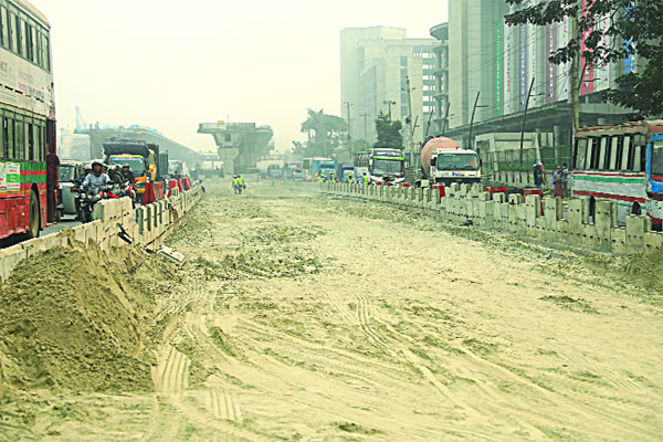 বিআরটি প্রকল্পে ভাঙাগড়ার খেলা