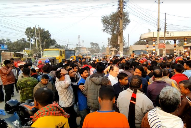 ঠাকুরগাঁওয়ে ট্রাকের সঙ্গে মোটরসাইকেলের সংঘর্ষ, নিহত ২