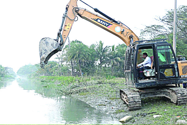 সাগরদী খাল খনন শুরু