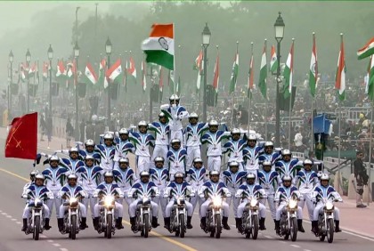 ভারতে উদযাপিত হচ্ছে প্রজাতন্ত্র দিবস
