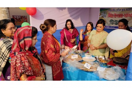 শেরপুরে পিঠা উৎসব