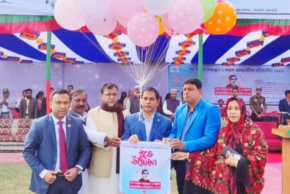 গোয়ালন্দে শেখ কামাল প্রতিযোগিতার উদ্বোধন
