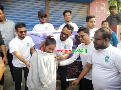 নোয়াখালীতে ‘কাবিলার’ শীতবস্ত্র বিতরণ

