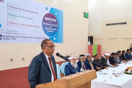বশেমুরকৃবিতে ওরিয়েন্টেশন অনুষ্ঠিত
