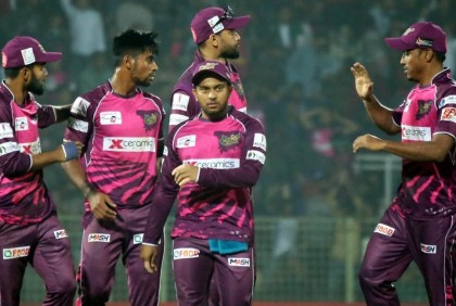 খুলনাকে বড় ব্যবধানে হারিয়ে শীর্ষস্থান পোক্ত করলো সিলেট

