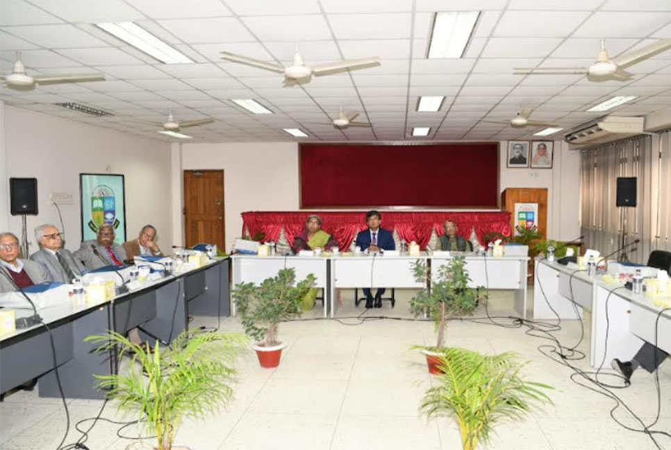 জাতীয় বিশ্ববিদ্যালয়ের অ্যাকাডেমিক ও ফিজিক্যাল মাস্টার প্ল্যানের সভা অনুষ্ঠিত 