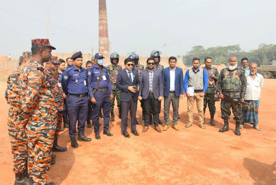 গোপালগঞ্জে ৬ ইটভাটাকে জরিমানা 