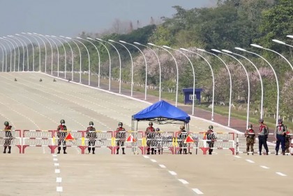 মিয়ানমারে জরুরি অবস্থার সময় বাড়াল জান্তা
