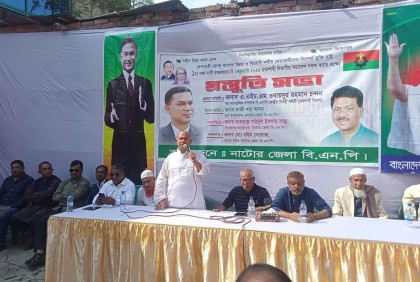 বিভাগীয় সমাবেশ সফল করতে নাটোরে বিএনপির প্রস্তুতি সভা