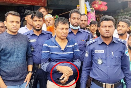 মহাসড়কে যাত্রী অপহরণকালে পুলিশের হাতে আটক ১