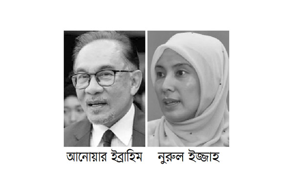 মেয়েকে উপদেষ্টা বানালেন আনোয়ার ইব্রাহিম