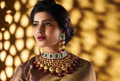 সামান্থার গায়ে ৩০ কেজির শাড়ি, তিন কোটি রুপির গয়না!