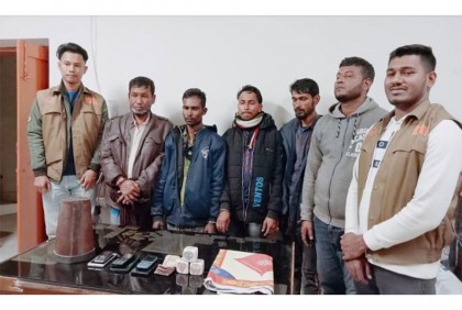 
হবিগঞ্জে ৫ জুয়াড়ি আটক, সরঞ্জাম উদ্ধার