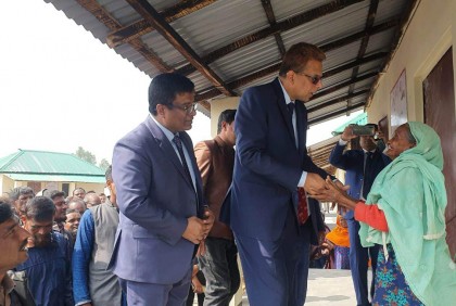 রাজশাহীর আশ্রয়ণ-২ প্রকল্পের মানে সন্তুষ্ট প্রধানমন্ত্রীর কার্যালয়ের সচিব

