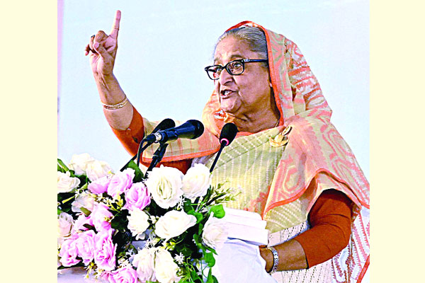 আন্দোলন করে কিছু করতে পারবে না : প্রধানমন্ত্রী