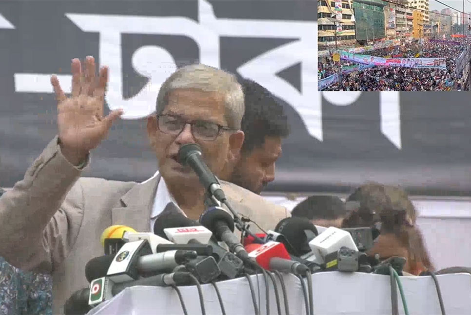 আওয়ামী লীগ হিরো আলমের কাছেও অসহায় হয়ে পড়েছে : মির্জা ফখরুল

