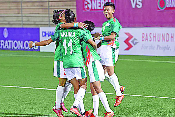 নেপালকে হারিয়ে মেয়েদের দারুণ শুরু