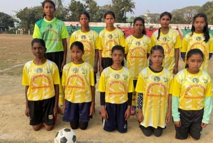 শ্রীমঙ্গলে কিশোরী ফুটবল টুর্নামেন্টের ফাইনাল অনুষ্ঠিত