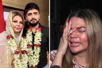 কাঁদতে কাঁদতে আদিলের বিরুদ্ধে থানায় অভিযোগ দায়ের রাখির