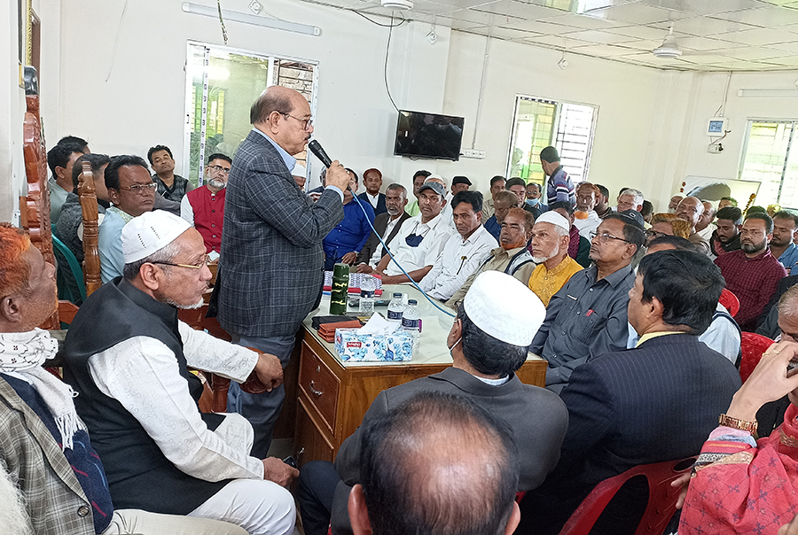 মোরেলগঞ্জে আওয়ামী লীগের শান্তি সমাবেশের প্রস্তুতি