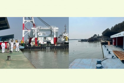 পর্যটকবাহী ‘গঙ্গা বিলাস’ বরণে প্রস্তুত বরিশাল
