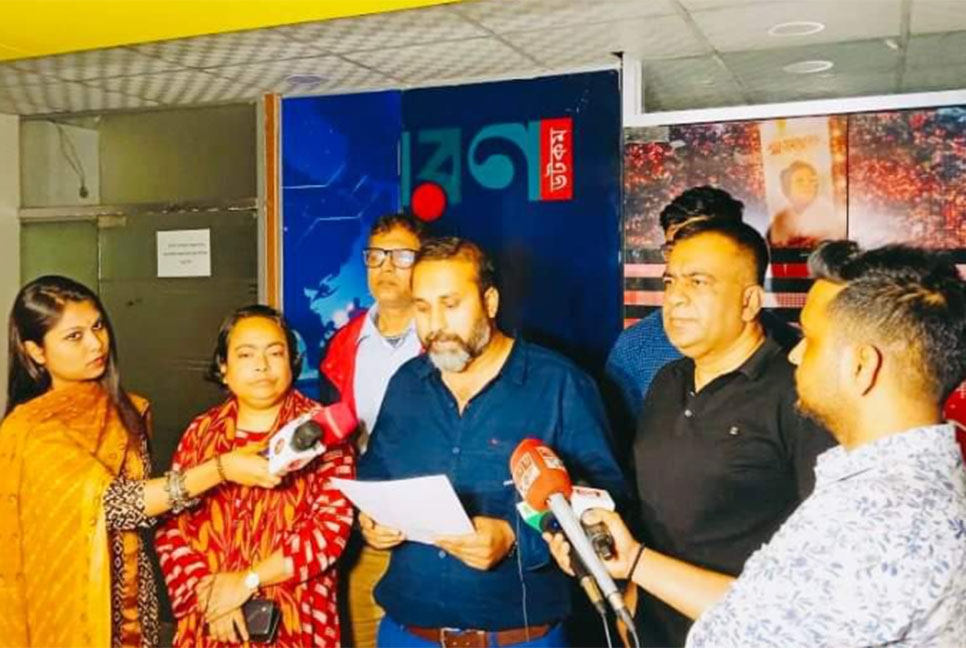 বিবার্তা-জাগরণ টিভির অফিস ভাঙচুর ও চুরি