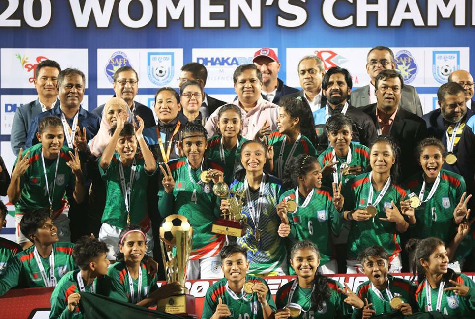 নেপালকে হারিয়ে সাফের শিরোপা জিতল বাংলাদেশ

