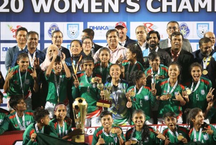 নেপালকে হারিয়ে সাফের শিরোপা জিতল বাংলাদেশ

