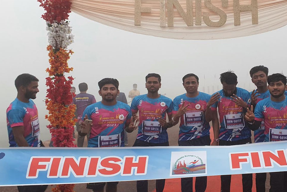 
ব্রাহ্মণবাড়িয়ায় হাফ ম্যারাথন প্রতিযোগিতা অনুষ্ঠিত