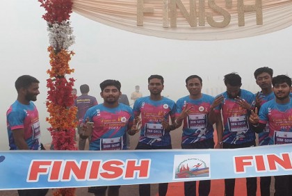 
ব্রাহ্মণবাড়িয়ায় হাফ ম্যারাথন প্রতিযোগিতা অনুষ্ঠিত