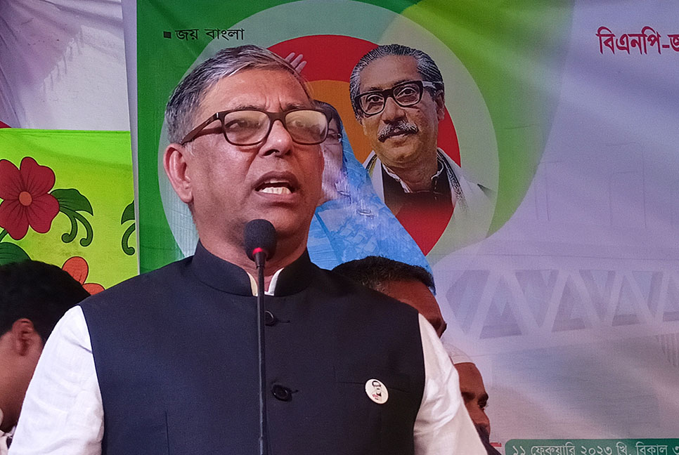বিএনপি বস্তা পচা নীতি নিয়ে দেশ শাসনের দিবাস্বপ্ন দেখছে : বাহাউদ্দিন নাছিম

