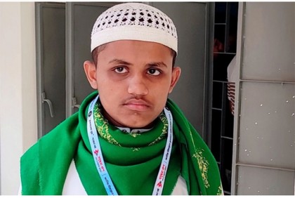 কুরআনের নূর পাওয়ারড বাই বসুন্ধরা : শেষ ৩০-এ দৃষ্টিপ্রতিবন্ধী জোবায়ের

