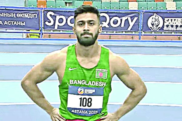 এশিয়ান ইনডোর অ্যাথলেটিক্সে চ্যাম্পিয়ন ইমরানুর