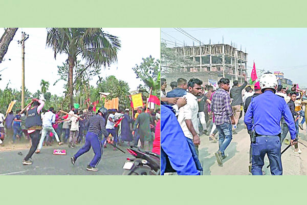 বিচ্ছিন্ন সংঘর্ষে বিএনপির পদযাত্রা