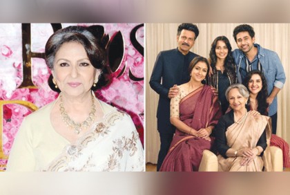 বিরতি ভেঙে ‘গুলমোহর’ দিয়ে পর্দায় ফিরছেন শর্মিলা ঠাকুর