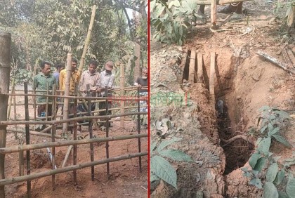 ভালুকায় চার কবরের কঙ্কাল চুরি