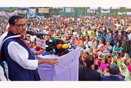 বঙ্গবন্ধু কন্যা যথাযথ চমক দিয়েছেন : ওবায়দুল কাদের

