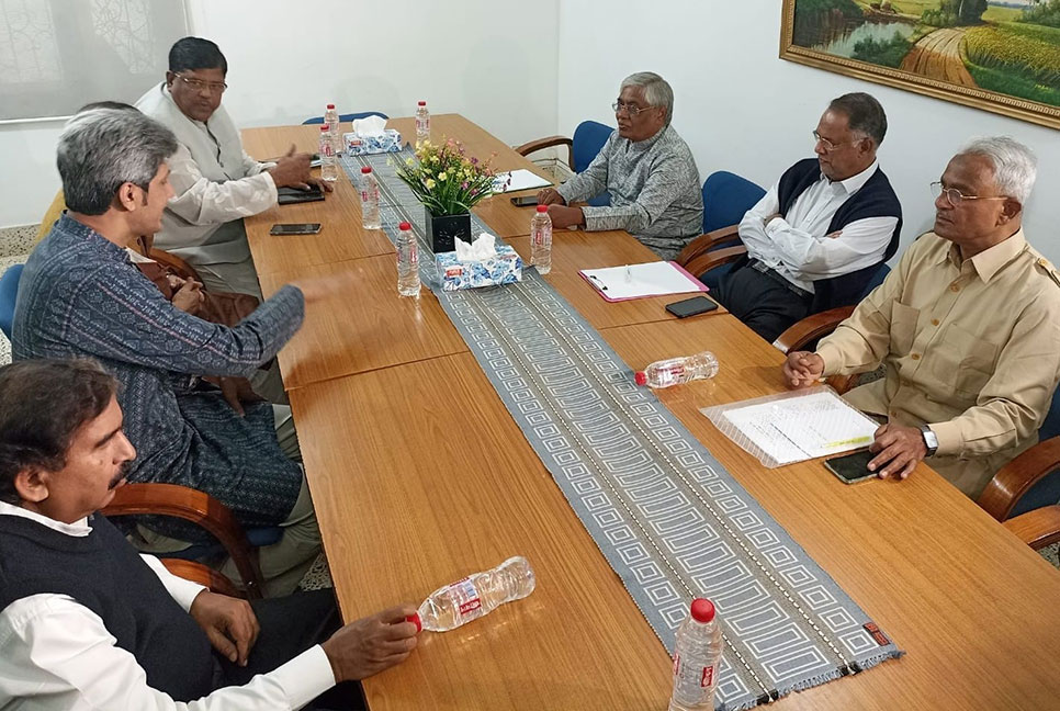 গণতন্ত্র মঞ্চের সঙ্গে বিএনপির বৈঠক 

