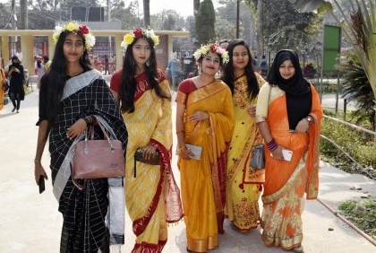 বসন্ত বরণে মুখর রংপুর