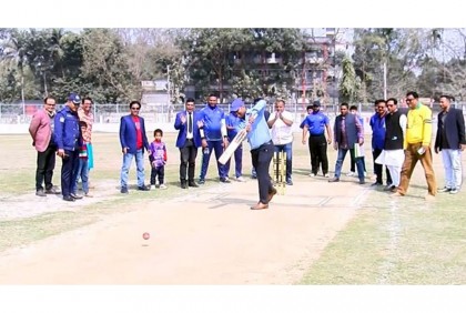 কুড়িগ্রামে ক্রিকেট টুর্নামেন্টের উদ্বোধন